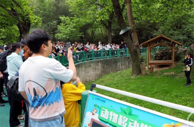 西安秦嶺野生動物園五一假期客流量創(chuàng)歷史新高