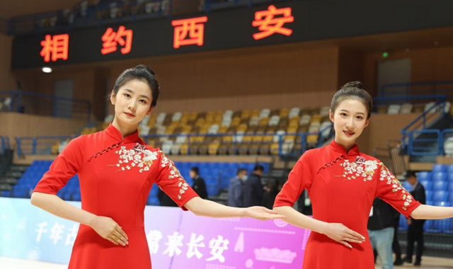 十四运会测试赛 近万名"小秦宝”大练兵