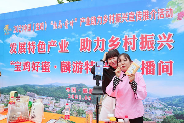 2021中國（寶雞）“槐花·蜜蜂”產(chǎn)業(yè)助力鄉(xiāng)村振興行動啟動儀式舉行