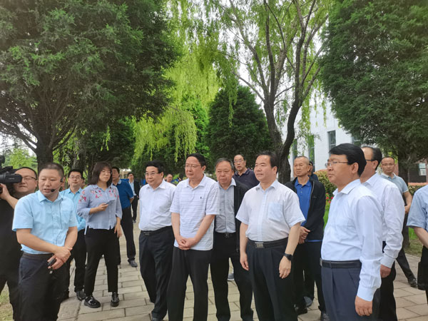 甘肅省政協(xié)來(lái)寶雞考察雍城遺址保護(hù)工作