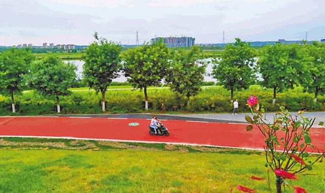 西安“超级城市绿道”让市民收获满满幸福感