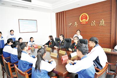 陜西：30家基層法院“掛牌”少年法庭