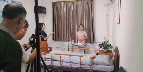 陜西省養(yǎng)老護理員操作規(guī)程視頻版（五級/初級工）拍攝工作在陜西工運學院啟動