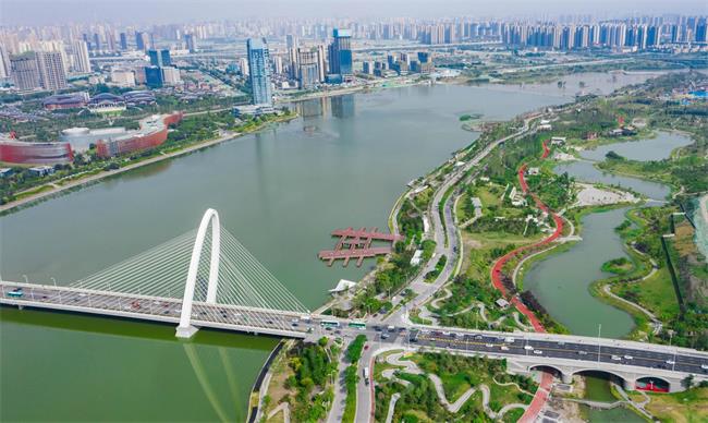 灞河绿道，书写高质量发展的绿色答卷