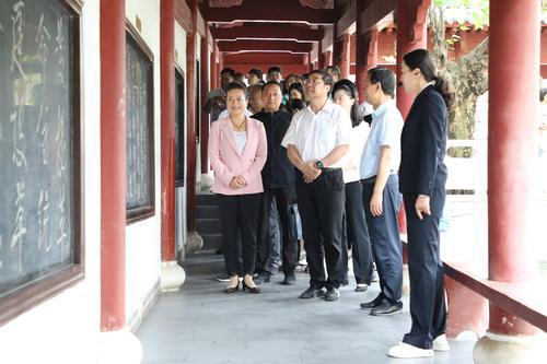 農(nóng)工黨商洛市委會在丹鳳開展黨史學習教育現(xiàn)場教學活動