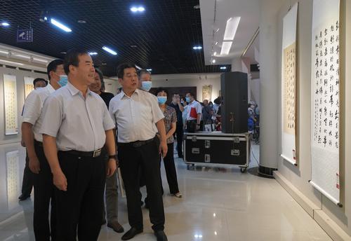 寶雞市舉行“繪盛世·頌黨恩”慶祝中國共產黨成立100周年書法美術攝影作品展