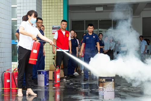 新時代文明實踐在西安 長安號志愿服務(wù)隊開展消防安全進校園活動