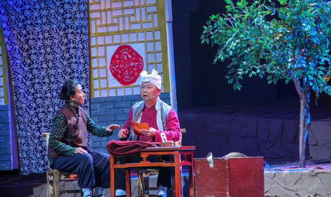 红色校史话剧《播火者》在榆林剧院上演