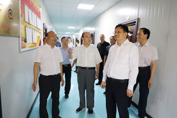 王衛(wèi)華在商洛調(diào)研政協(xié)委員工作室建設(shè)情況