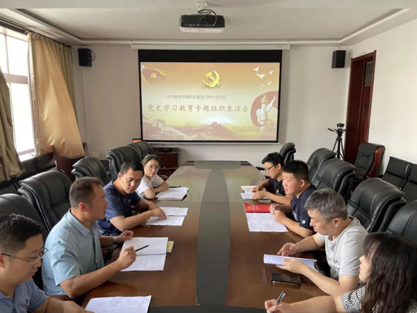 榆林福彩黨支部召開黨史學(xué)習(xí)教育專題組織生活會