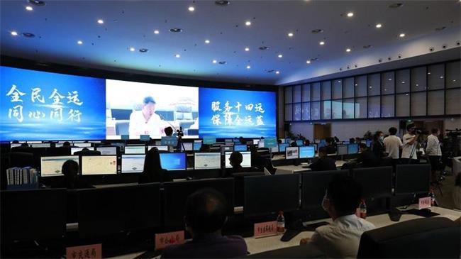 西安市舉行十四運會和殘?zhí)貖W會空氣質(zhì)量保障應(yīng)急演練