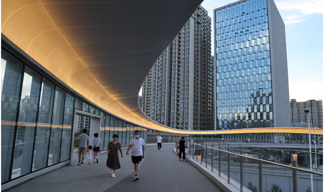 西安有座“最美天橋”