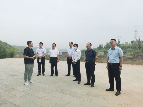神木市政協(xié)到店塔鎮(zhèn)調(diào)研集鎮(zhèn)建設(shè)