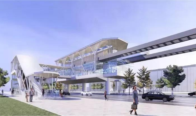 西安第一条有轨电车线路公布！为高架线设站18座