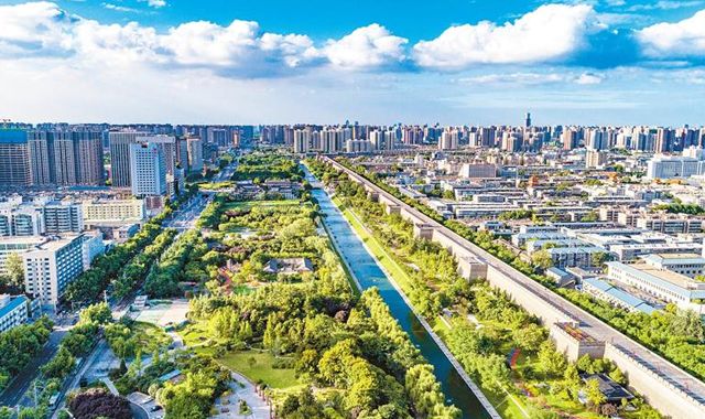 以亮丽市容 迎全运盛会