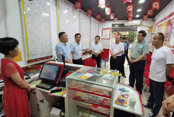 省民政廳副廳長戈養(yǎng)年調研福彩工作