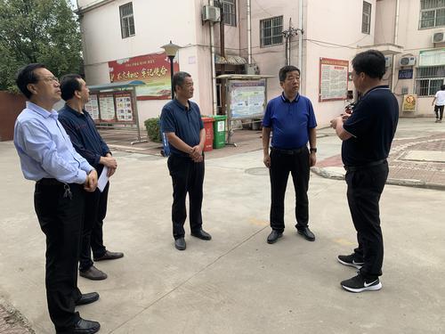 宝鸡市政协副主席徐勇带队检查指导创文工作
