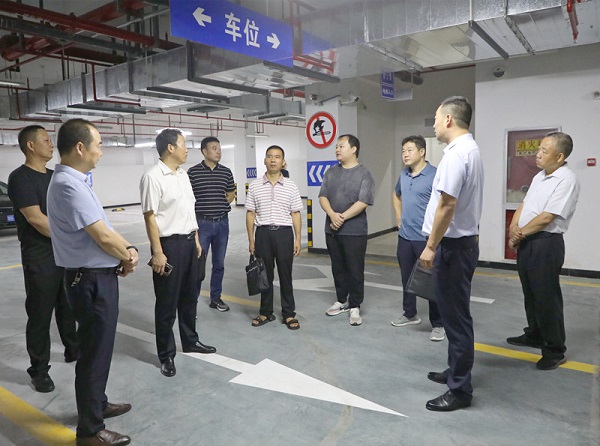 平利政协就解决县城停车难问题开展带案视察