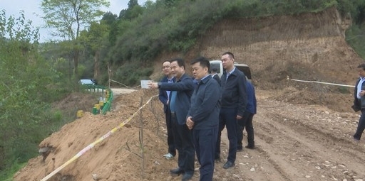 何存贵赴千阳县调研指导防汛防滑等地质灾害防范工作