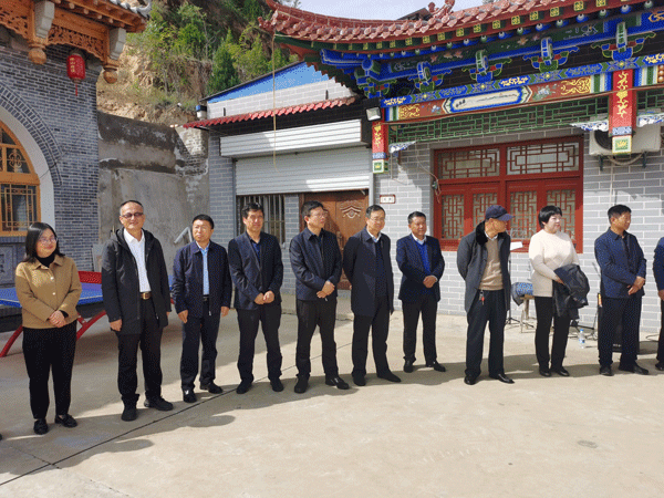 榆林市政协赴横山视察文化遗产保护和利用工作