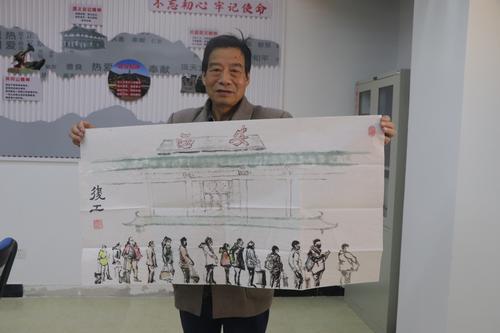 馮福建：用畫筆為抗疫注入溫暖力量