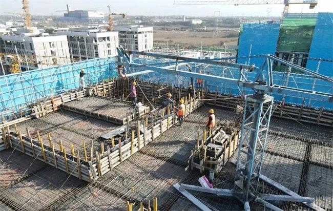 西安公共卫生中心项目传染病区提前48天封顶