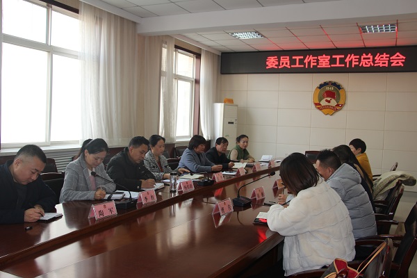 大荔县政协召开委员工作室总结会