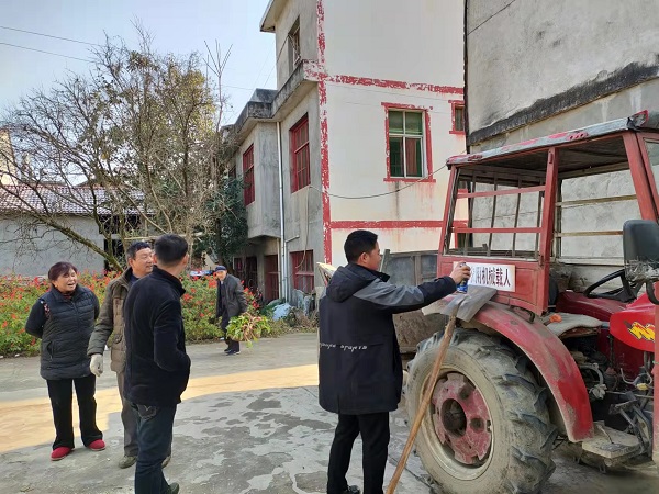 冬季备耕忙蒲溪农用机械使用安全不松绑