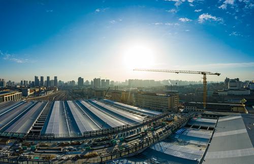 西安站改扩建工程南车场建设进入攻坚冲刺阶段