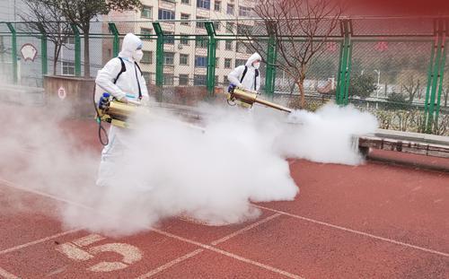 同心战疫 共克时艰 | 消杀