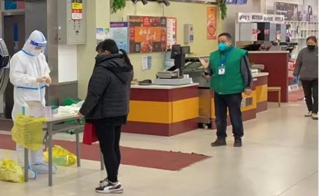 华润万家西安门店员工到位率已恢复到75%