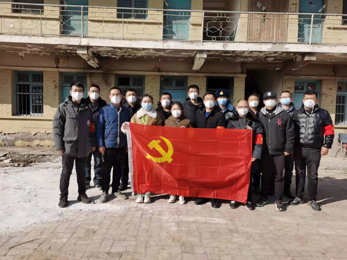 临时党支部“战”在疫线最前沿