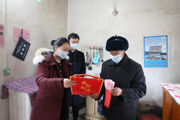 山阳县政协开展春节前走访慰问活动
