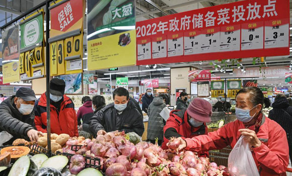 西安：节前投放储备菜 丰富群