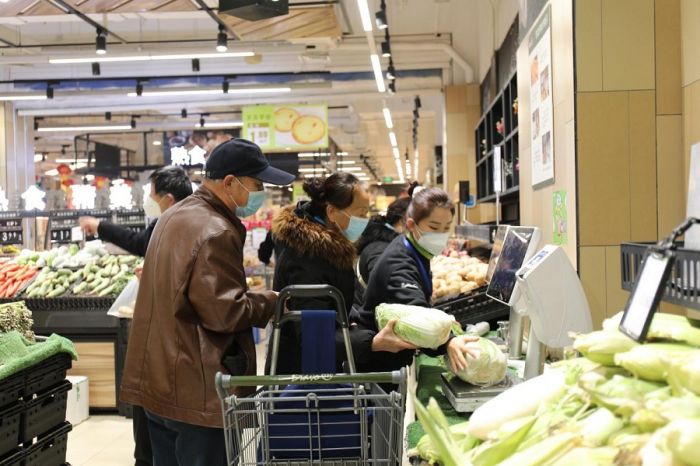 西安高新区各商超人气“回暖”活力初显