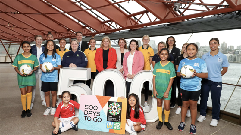 女足世界杯迎倒计时500天 澳国脚称赛事将激励下一代