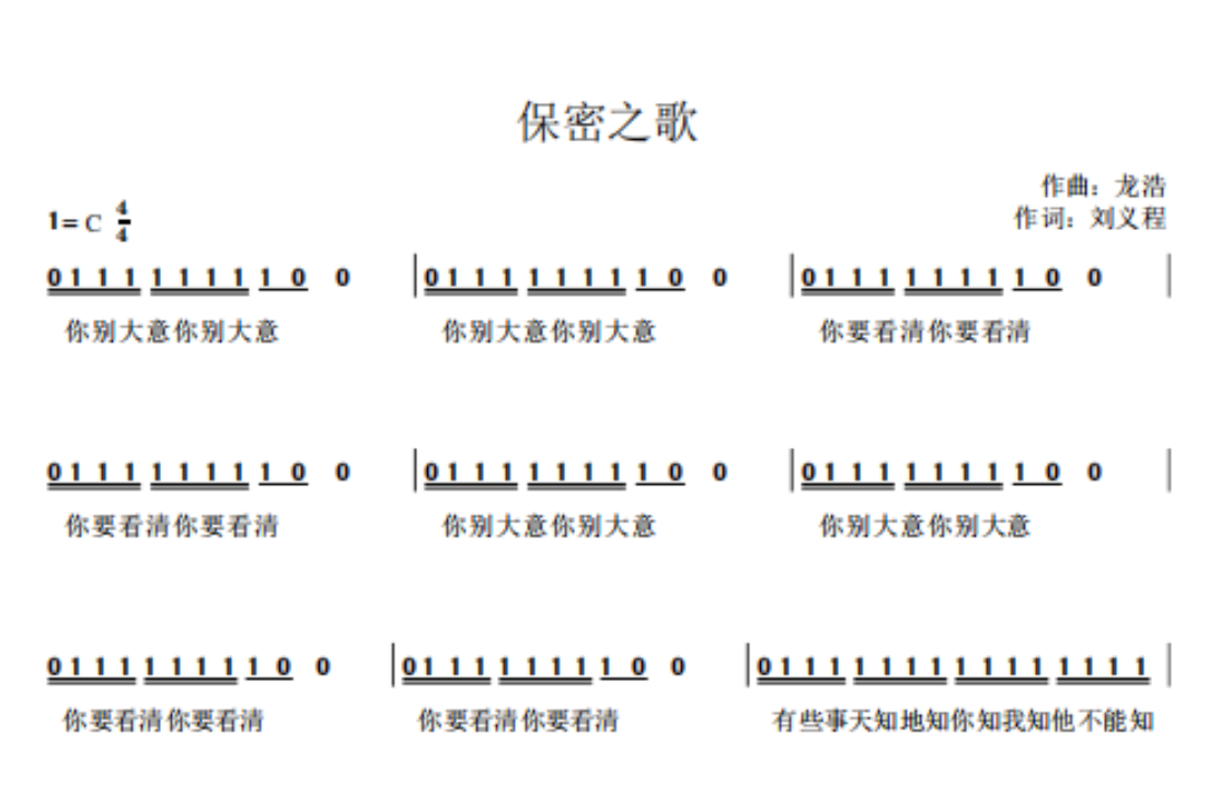 音頻|慶祝建黨百年獲獎(jiǎng)歌曲作品選集——《保密之歌》