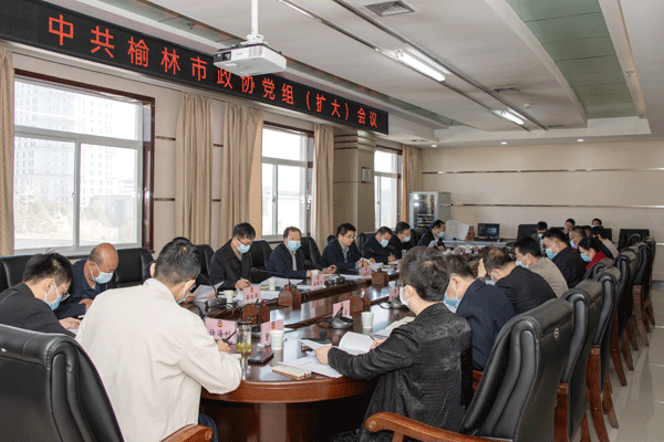 榆林市政协召开党组（扩大）会议