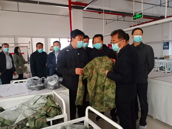 榆林市政协副主席王志强专题调研羊毛绒产业发展情况