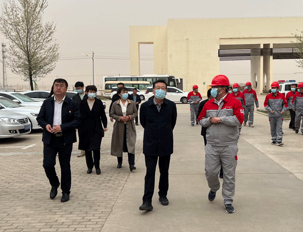 榆林市政协副主席苏世强在定边督导检查安全生产工作