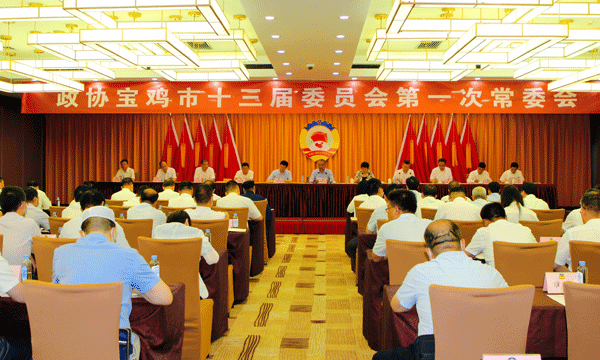杨广亭在宝鸡市政协十三届一次常委会上作专题报告