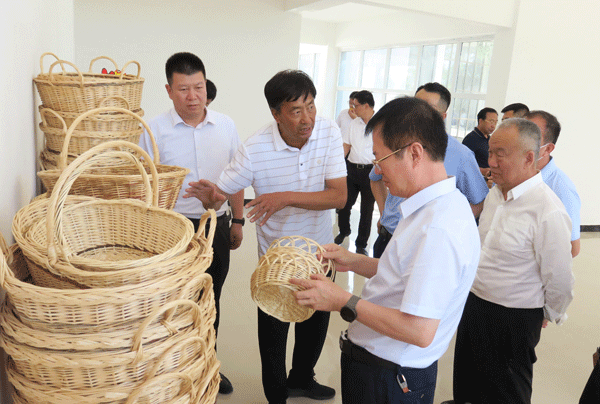 神木市政协视察乡村振兴工作