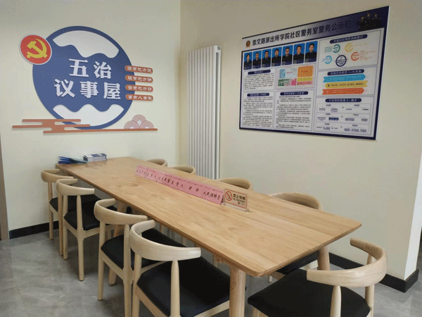 榆林公安榆陽分局崇文路派出所學院社區(qū)警務(wù)室正式“開門營業(yè)”