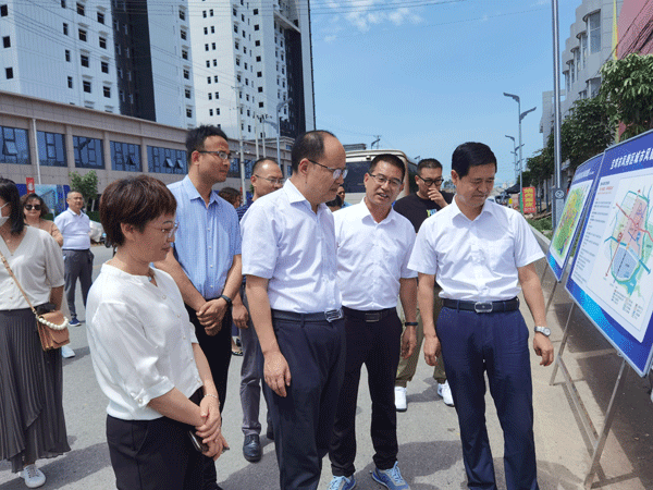 宝鸡市政协调研全市城市交通微循环建设情况