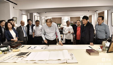  莲湖区政协举行“喜迎二十大——委员在行动”书画沙龙主题活动