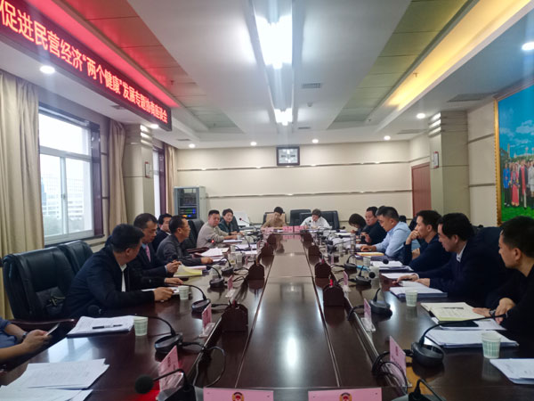 榆林市政协副主席王志强调研民营经济“两个健康”发展工作