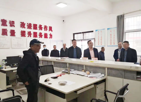 临潼区政协主席吕新海赴栎阳街道调研委员履职情况