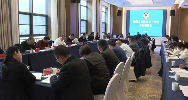 麟游县政协召开政协委员工作室工作推进会