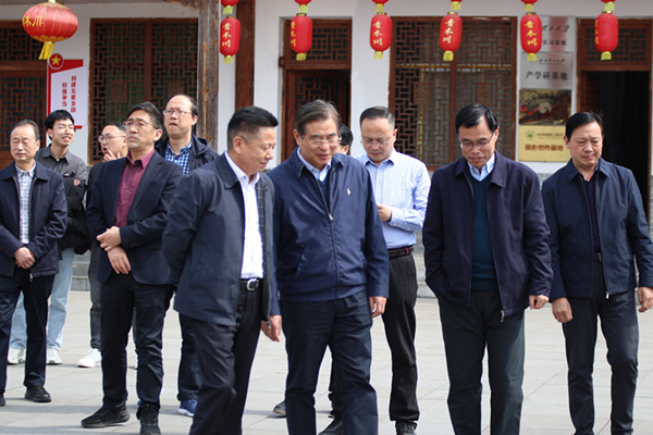 南通市政协来宁强县考察政协工作