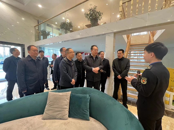 安徽省政协就“提升城市功能品质活力 打造宜居韧性智慧城市”来宝鸡考察